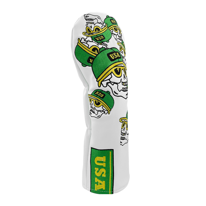 Capa de Couro Branca com Estam - Golf Equipment Storage avaliação e preço